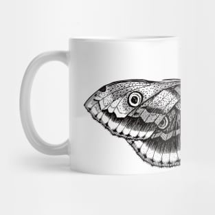 Dramabite Vintage butterfly illustration Mug